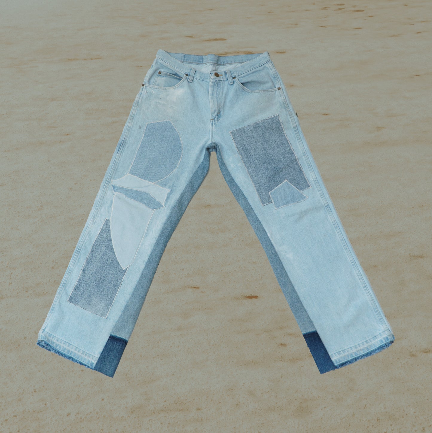 Denim Pants W/ Patches