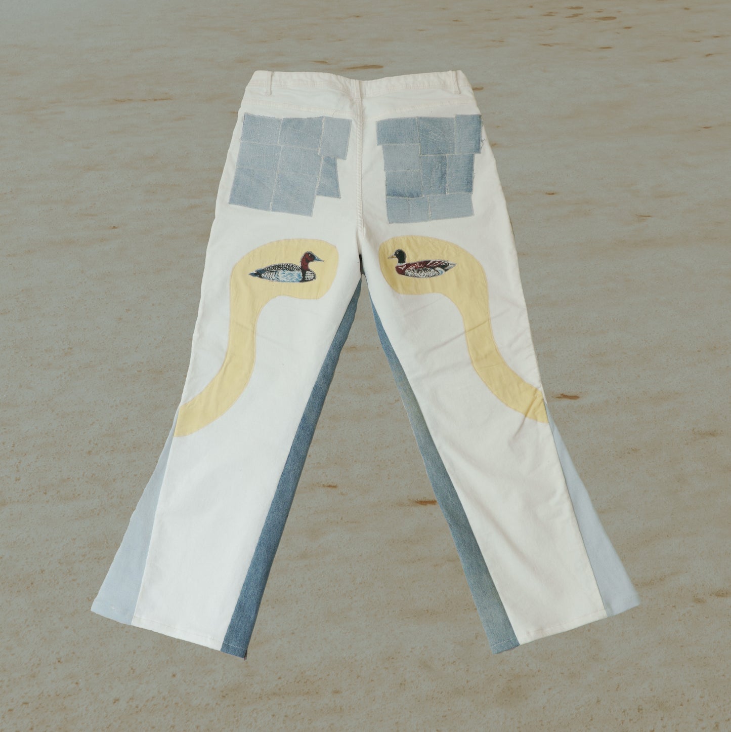 Pants W/ added Patches